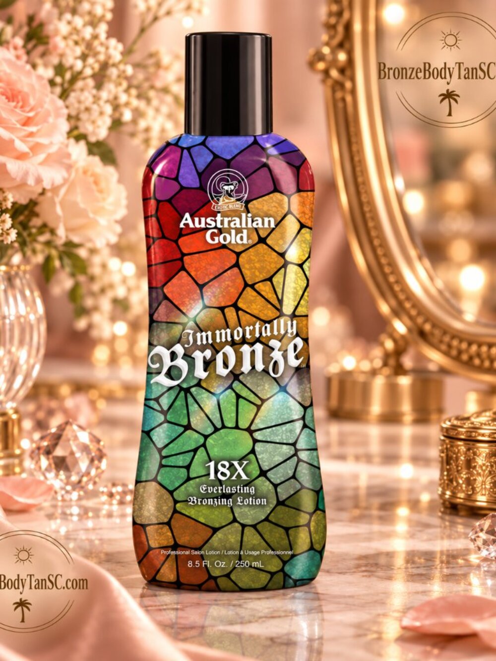 ☀️Immortally Bronze☀️ Australian Gold - 18X Bronzing - Tanning Lotion 8.5oz
